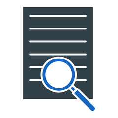 File Search Icon Design