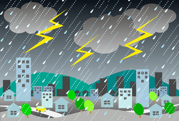 大雨特別警報の基準は何㎜？