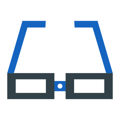 Camera Glasses Icon Design