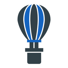 Obraz premium Air Balloon Icon Design