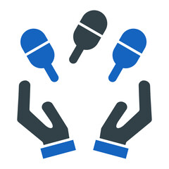 Juggling Icon Design