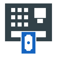 Atm Machine Icon Design