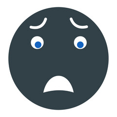 Bored Emoji Icon Design