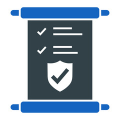 Fototapeta premium Policy Icon Design
