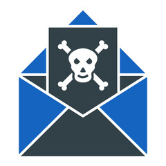 Email Virus Icon Design