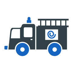 Fire Truck Icon Design
