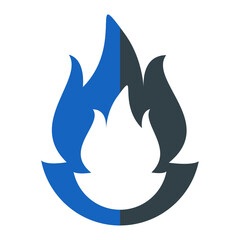 Obraz premium Fire Icon Design