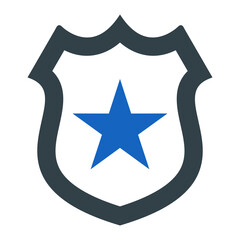 Police Badge Icon Design
