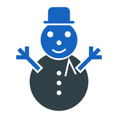 Snowman Icon Design