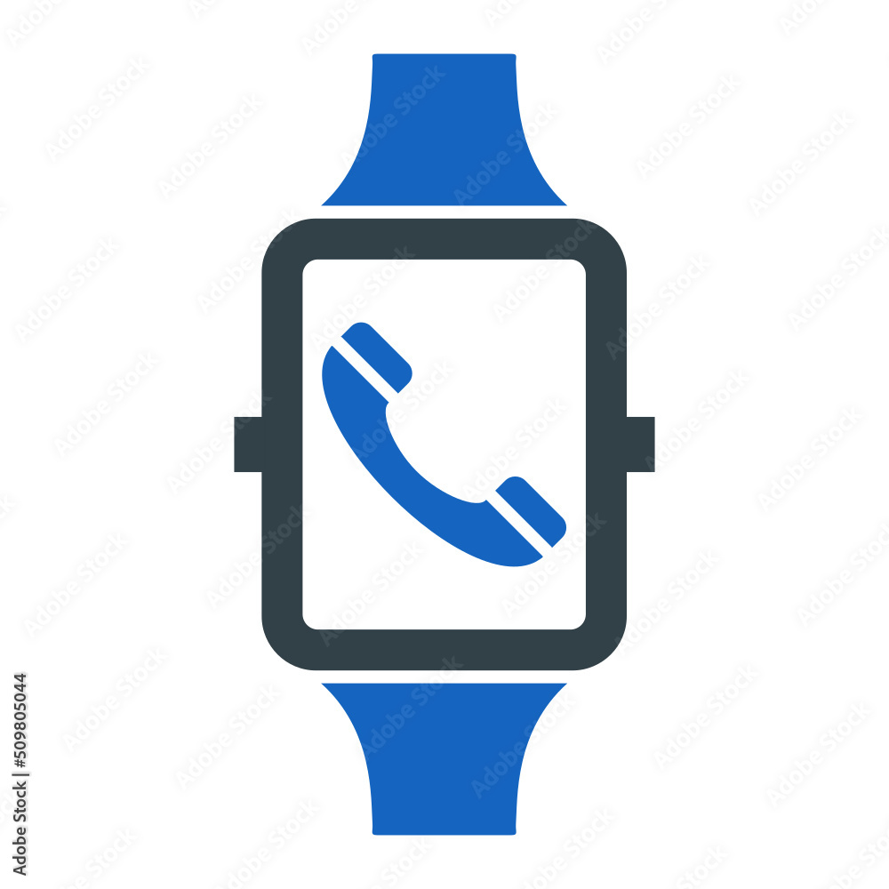 Wall mural Smart Watch Icon Design