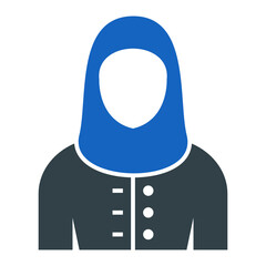 Muslim Female Icon Design