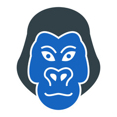 Gorilla Icon Design