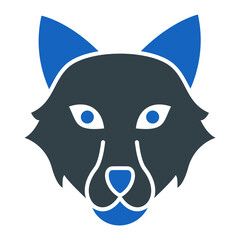 Wolf Icon Design