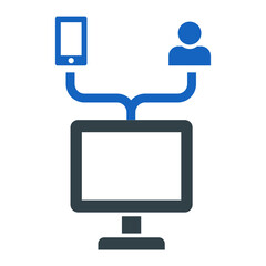 Connected Icon Design