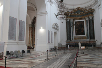 church (san nicolo all'arena) in catania in sicily (italy) 