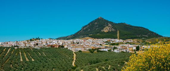 Rute, Andalusia, Spain, panoramic format