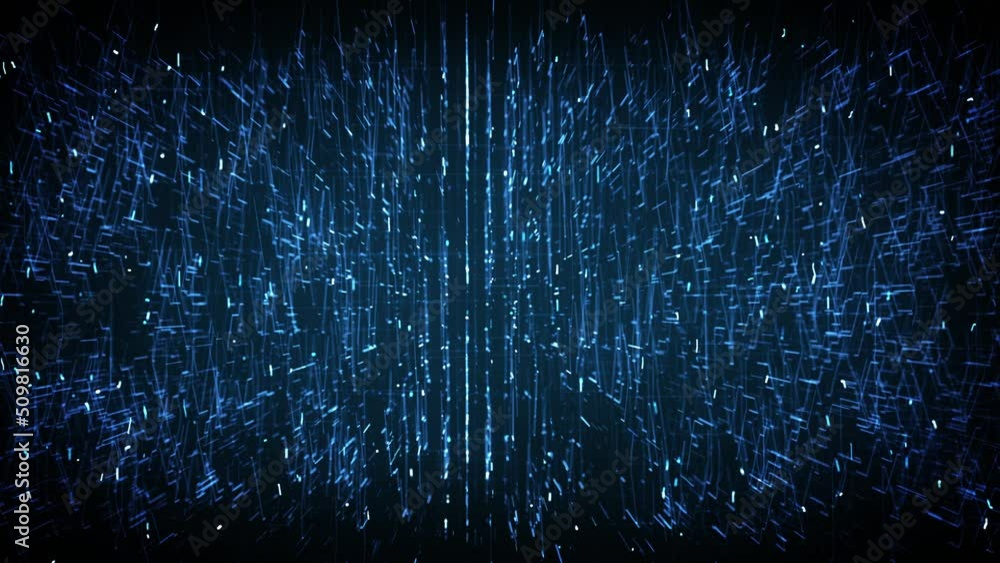 Poster abstract digital data technology background loop/ 4k animation of an abstract high technology wallpa