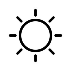 Morning Icon Vector Symbol Design Illustration