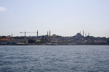 Naklejka premium Istanbul depuis le Bosphore