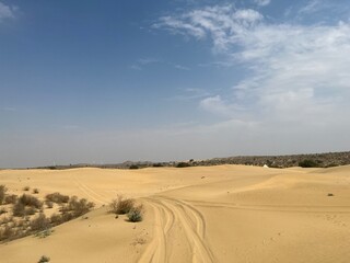 Fototapeta na wymiar Beautiful Thar desert. 