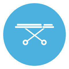 Stretcher Vector icon which is suitable for commercial work and easily modify or edit it

