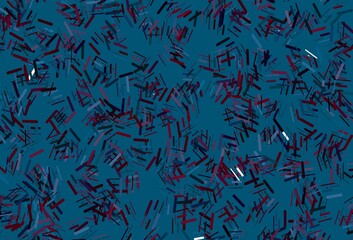 Dark silver, gray vector background with straight lines.