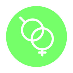 medical gender Vector icon which is suitable for commercial work and easily modify or edit it

