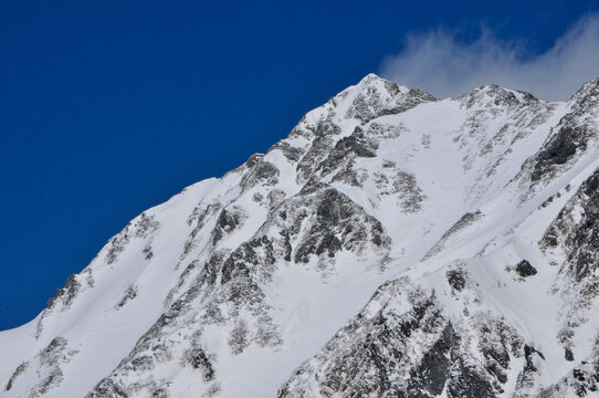 Japanese Central Alps, Senjojiki curl, winter, 冬の千畳敷カール