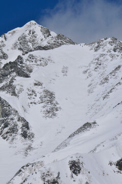 Japanese Central Alps, Senjojiki curl, winter, 冬の千畳敷カール