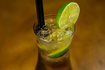 mojito cocktail on table