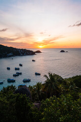 Koh Tao, Jon Suwan Viewpoint in the morning