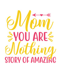 Fototapeta premium Mother's day t shirt, mug design