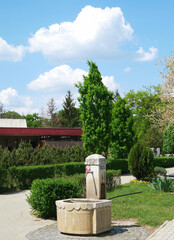 Watering well in the public cemetery