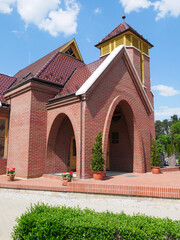 Fototapeta na wymiar Chapel in the public cemetery