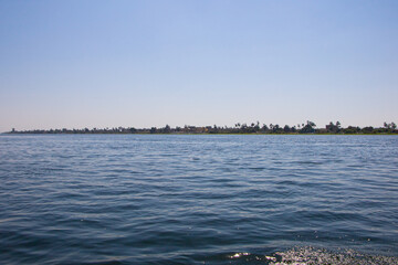 landscape with river Nile