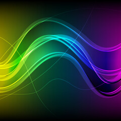 abstract background wave in modern style,vector illustrations