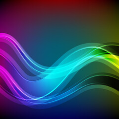 abstract background wave in modern style,vector illustrations