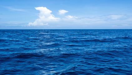 Blue sea water background texture