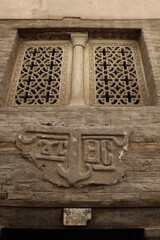 window with ornament