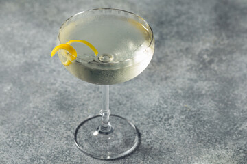 Boozy Dry Gin Lemon Martini