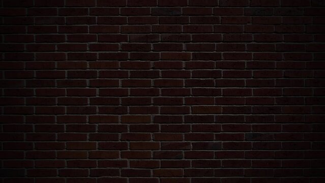 Usa midterms 2022 neon banner animated text on dark brick wall, election call for action