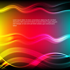 abstract background wave in modern style,vector illustrations