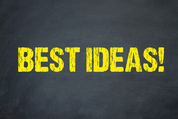 Best Ideas!