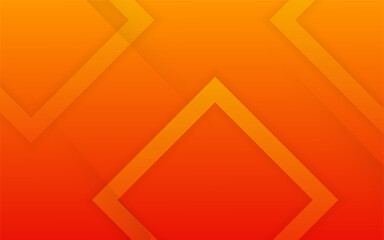 Abstract orange background with geometric creative and minimal gradient concepts