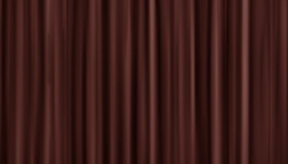 Classic brown silk and satin fabric high quality luxury curtain decoration