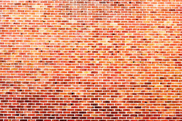Red brick wall texture background