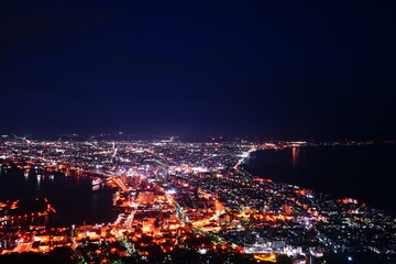 Night View from Mount Hakodate (Hakodateyama) in Hakodate, Hokkaido, Japan - 日本 北海道 函館市 函館山 夜景