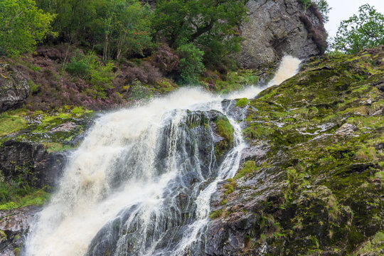 Powerscourt Waterfall In Irland