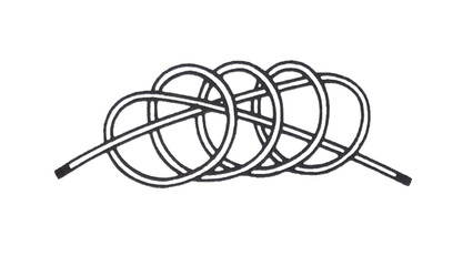 laçada dobrada 2 passo 2