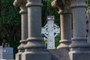 Friedhof in Dublin Irland
